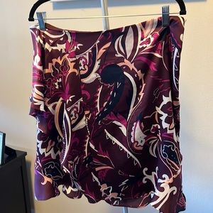 Banana Republic Silky, Ruffle Skirt